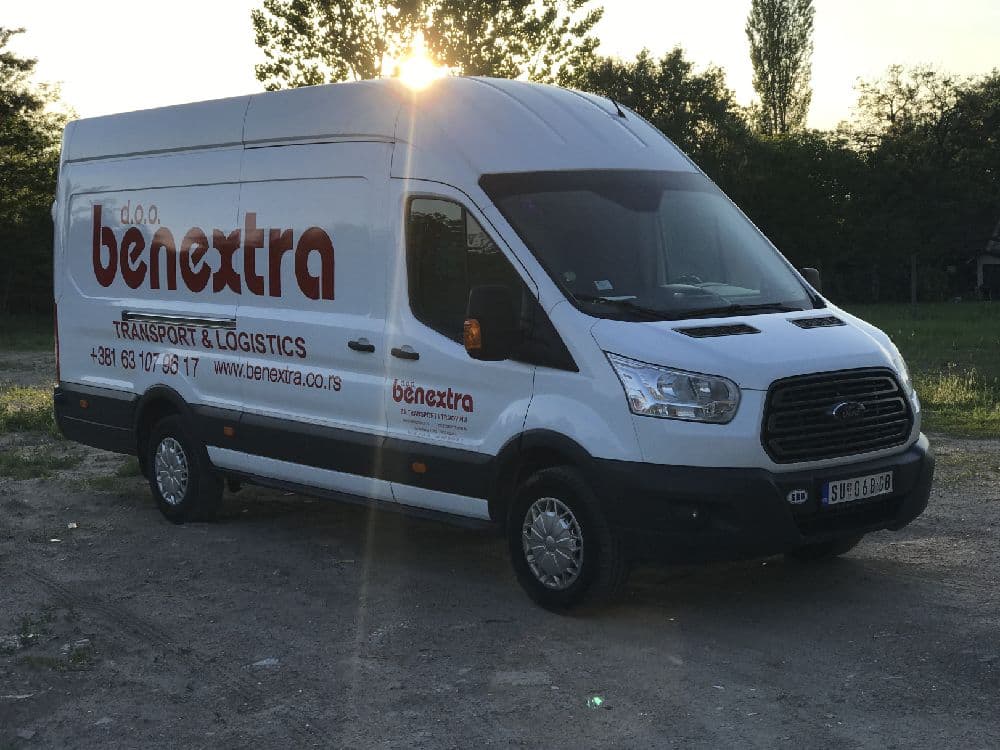 Benextra vozilo u utovaru